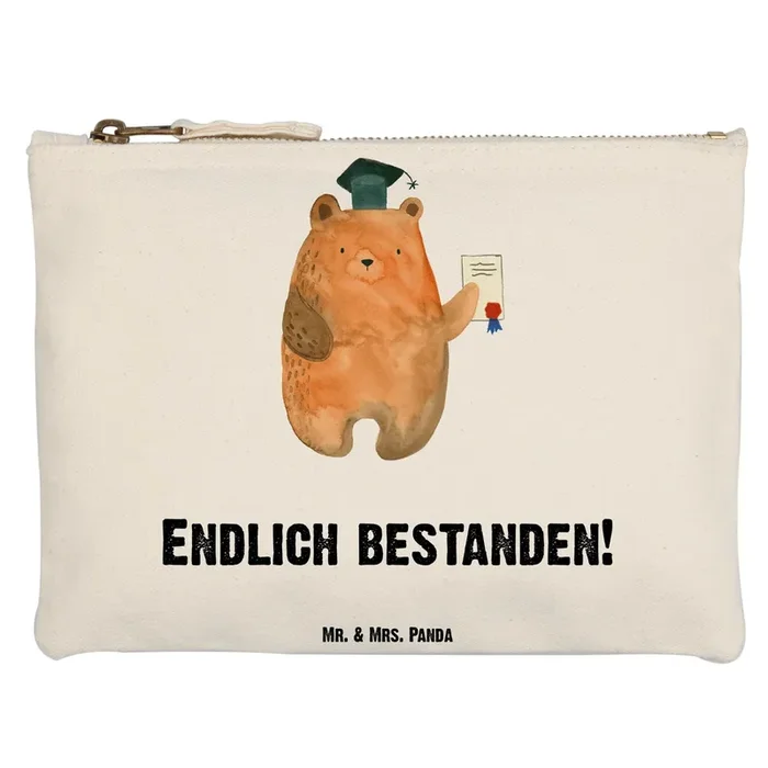 Schminktasche Bär Prüfung