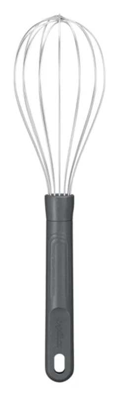 Schneebesen M Edelstahl Weizenstroh Plastik 60x60x260 mm