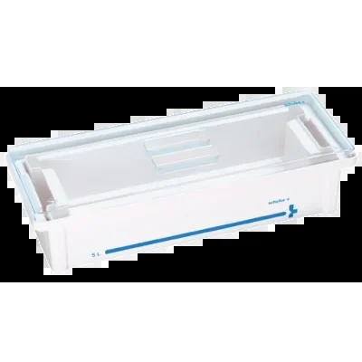 Schülke – Instrumentenwanne 5Ltr. komp. m. Deckel transparent