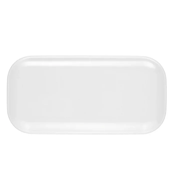 Seltmann Weiden No Limits weiß Servierplatte/Deckel eckig 24×12 cm