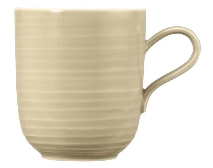 Seltmann Weiden Terra Sandbeige Becher mit Henkel 0,4 l