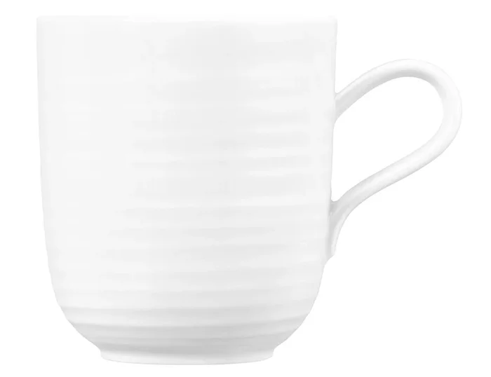 Seltmann Weiden Terra weiß Becher mit Henkel 0,4 l