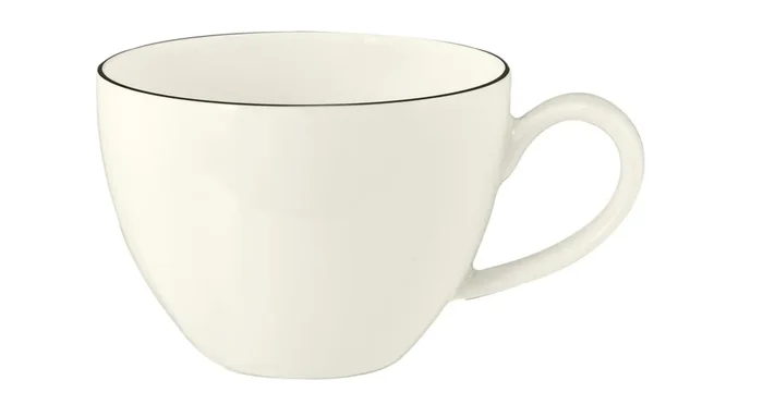 Seltmann Weiden Zoè fine diamond Classic black Kaffeeobertasse 0,24 l