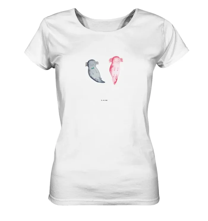 Shirt Damen Axolotl Liebe