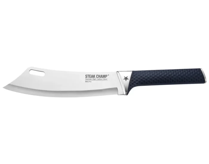 STEAK CHAMP Kochmesser BBQ Pro 22 cm TPE Softgrip