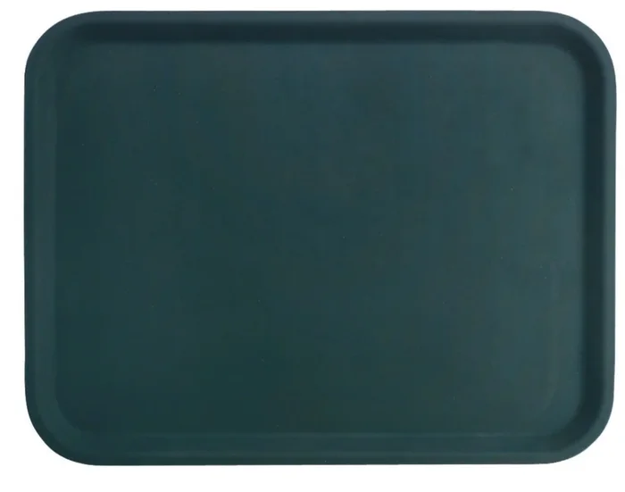 Tablett antirutschbeschichtet schwarz Euronorm 37x53cm
