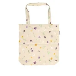 Tasche, Bio-Baumwolle, Frühlingsblumen