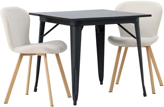 Tempe Esszimmerset + Lilja 80cm/2St.