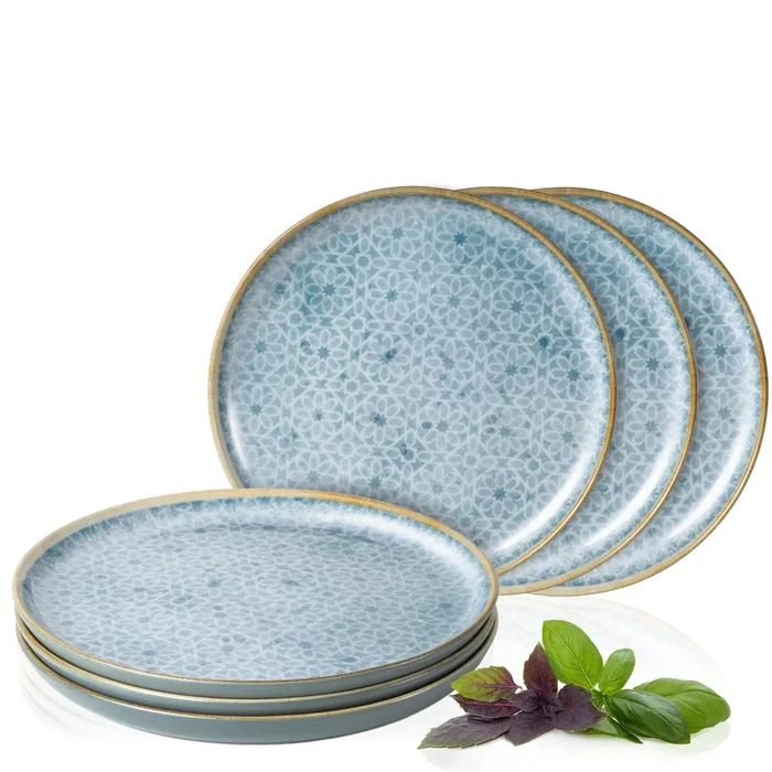 TERRA 6tlg. Dessertteller blau