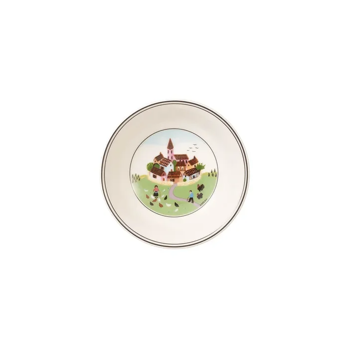 Villeroy & Boch Vorteilset 2 Stück Design Naif Dessertschale bunt 1023373800 und Geschenk + Spende