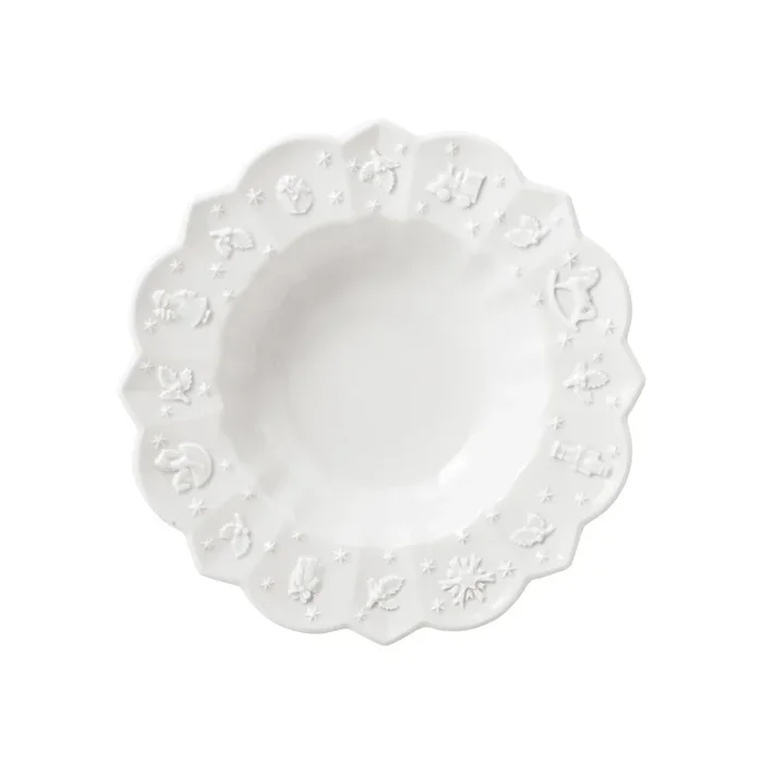 Villeroy & Boch Vorteilset 2 Stück Toy’s Delight Royal Classic Teller tief weiß 1486582700 und Geschenk + Spende
