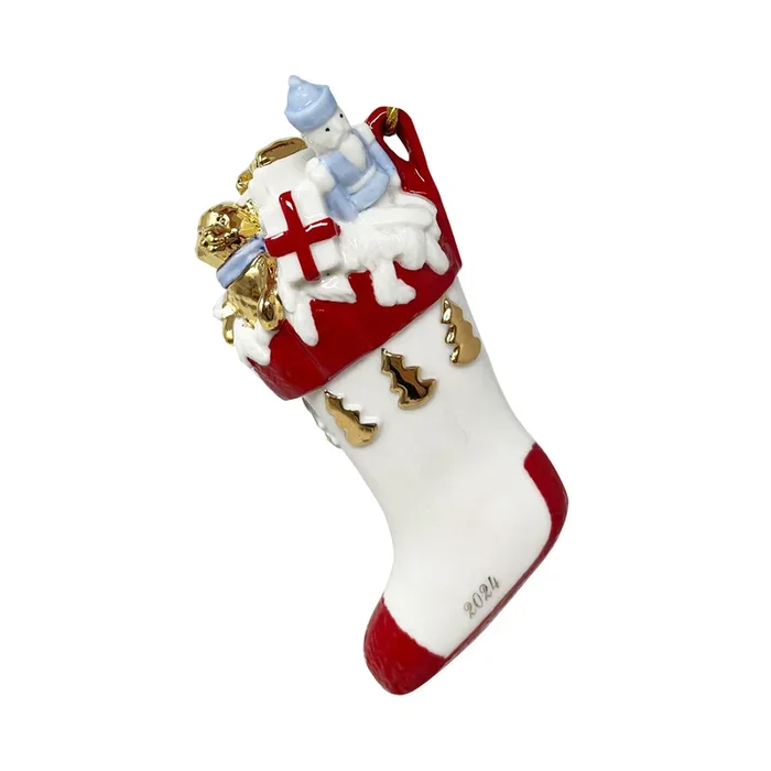 Villeroy & BochChristmas Classics Ornament Nikolausstiefel Kunststoff, Metall, Premium Porcelain bunt Set mit 6 Stück 1486754343