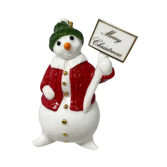 Villeroy & BochChristmas Classics Ornament Schneemann Kunststoff, Metall, Premium Porcelain bunt Set mit 6 Stück 1486754346