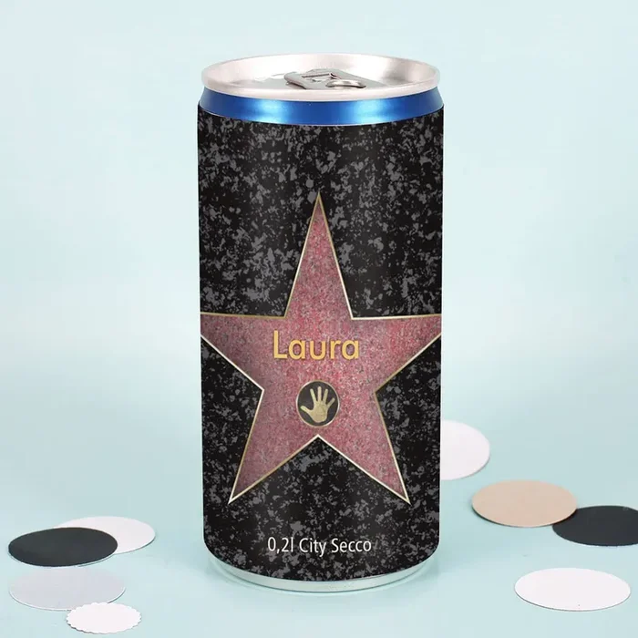 Walk of Fame, City Secco in der Dose mit Wunschname