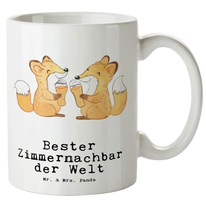 XL Tasse Fuchs Bester Zimmernachbar der Welt