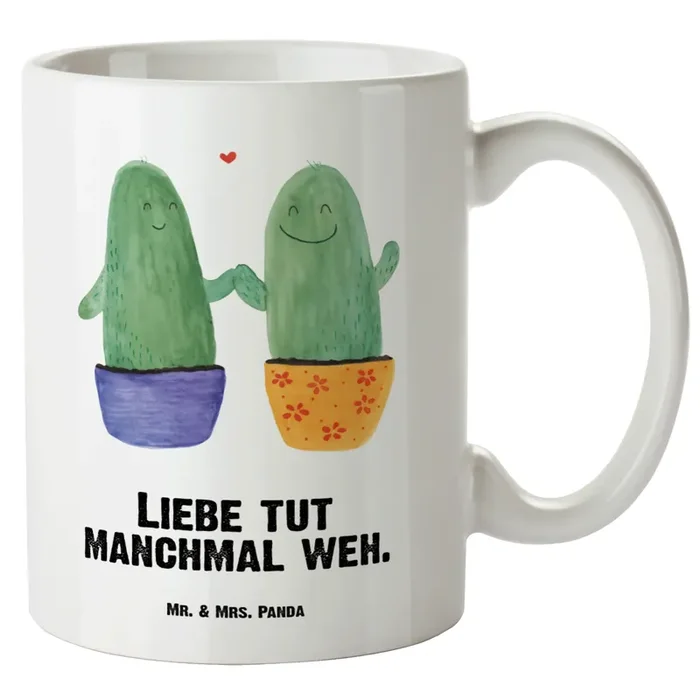 XL Tasse Kaktus Liebe