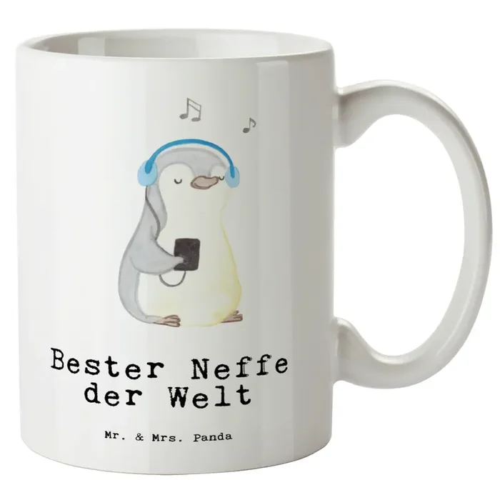 XL Tasse Pinguin Bester Neffe der Welt