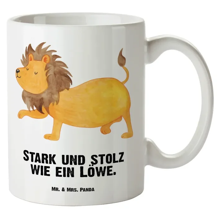 XL Tasse Sternzeichen Löwe
