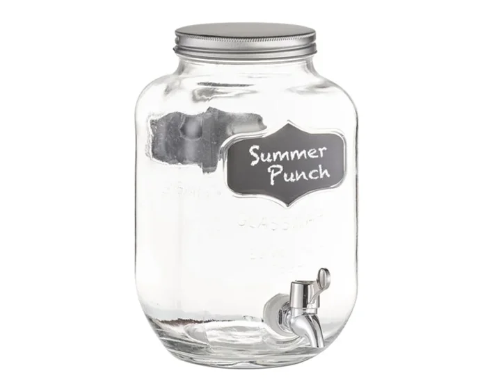 ZELLER Getränkespender Glas 3.8 l