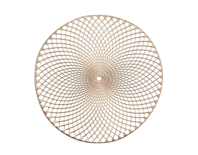 ZELLER Tischset Mandala PVC gold ø 38 cm