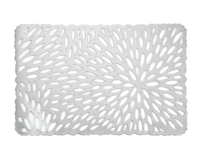 ZELLER Tischset PVC silber 43.5×28.5cm
