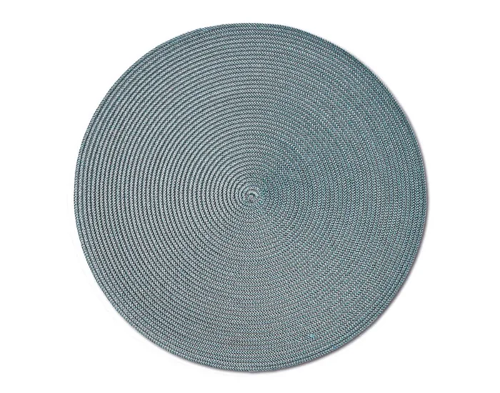 ZELLER Tischset Twist mint PP ø 38 cm